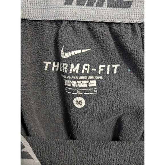 Nike Pants Mens Medium Fleece KO Knockout Therma Fit Drawstring Sweatpants - Picture 10 of 14